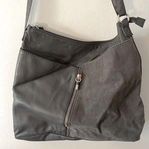 Marc Fisher gray handbag gently used in excellent condition.
